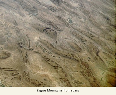 map of zagros mountains. Luristan Newt is Species of