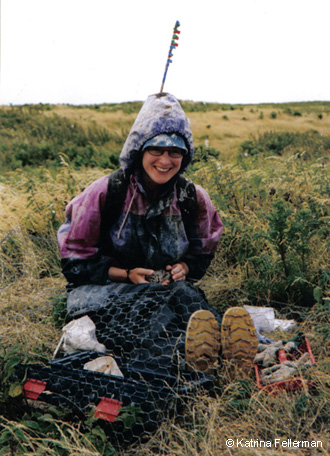 Fieldwork on Walney Island