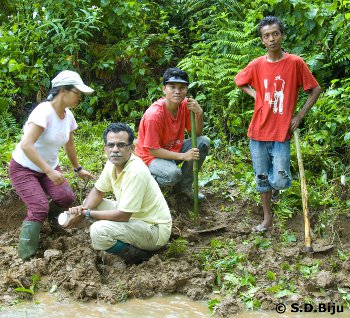 The fieldwork team