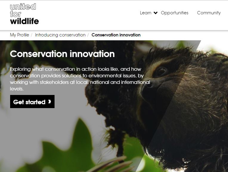 Conservation innovation – Online Learning Course Launched