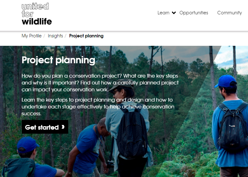 Project Planning – Online Learning Course Launched