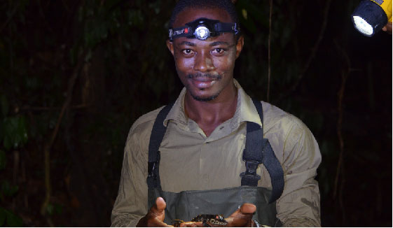 Emmanuel Amoah Awarded the First Segré Species Survival Award